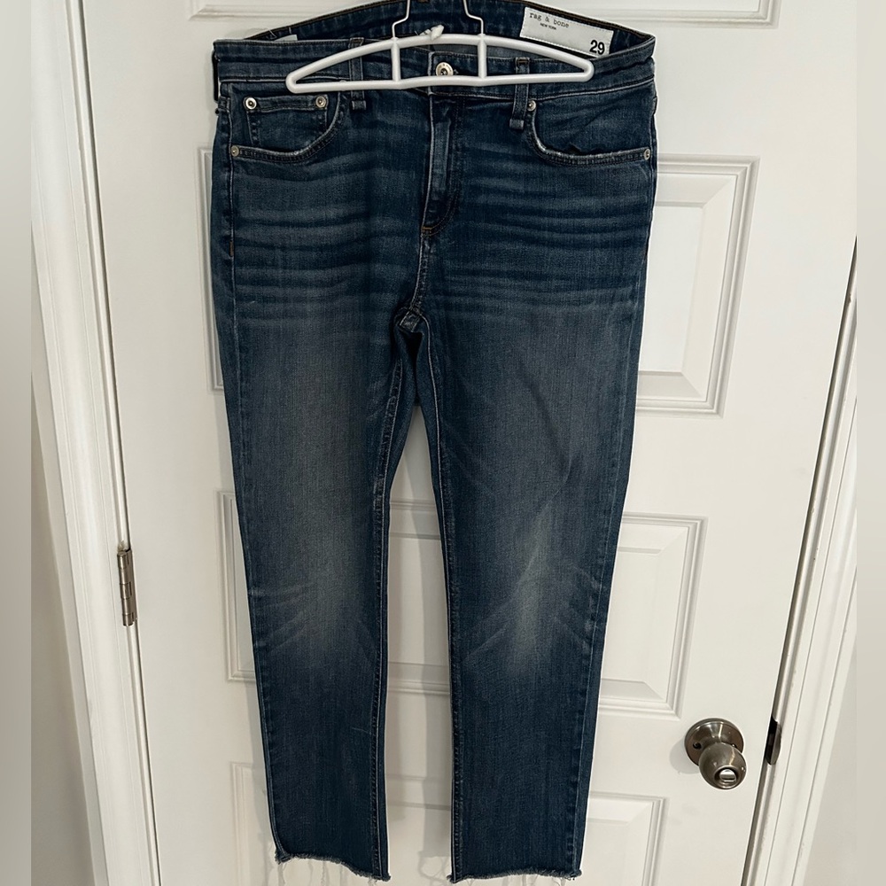 Woman’s Rag’n’Bone Man jeans